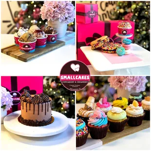 Cupcakes | Ice cream | Cookies | Macarons | Custom cakes | shakes &amp; much more! visit www.smallcakesFL.com