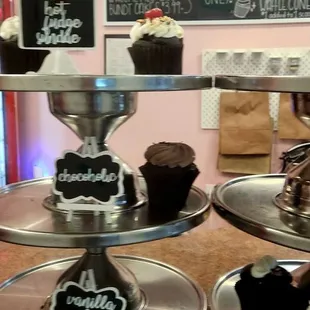 cupcake selections