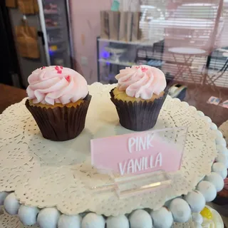 Pink Vanilla Cupcake