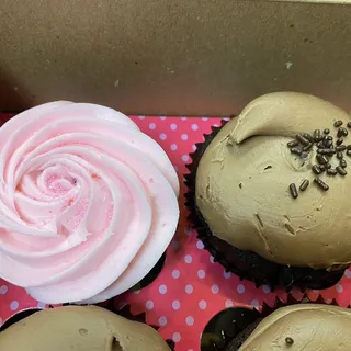 Pink Chocolate Cupcake