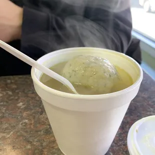 Probably the only place that serves matzo ball soup in the Pittsburgh area