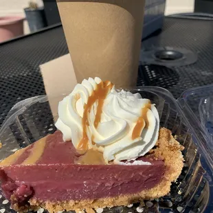 Pie of the month: caramel blackberry