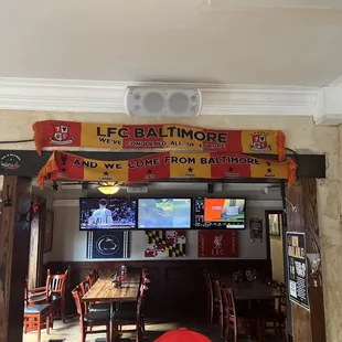 the interior of a restaurant