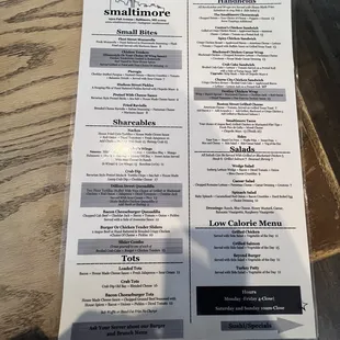 menu, sushi and sashimi