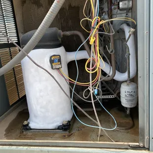 Your compressor is not supposed to have ice on it!