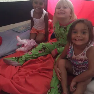 Camping is fun at Smart Bear Learning