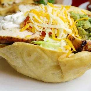 Taco salad, it STILL counts as a salad ;)