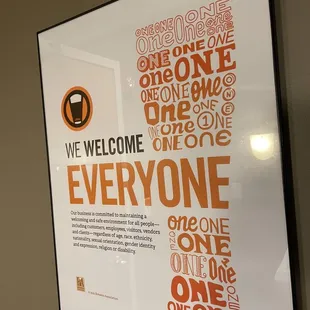 In the gender neutral bathrooms- they truly do welcome everyone, and make everyone feel equal.