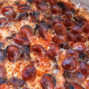 Pepperoni pizza