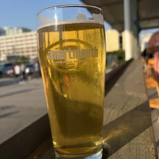  a pint of beer