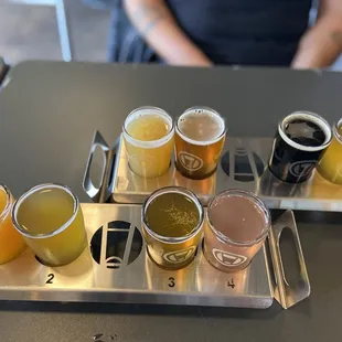 Beer flights