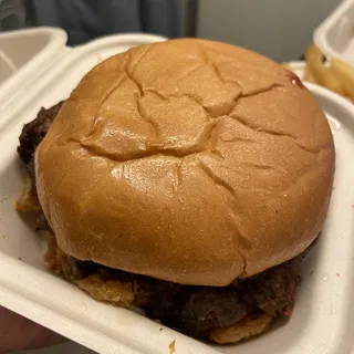 bbq bacon cheeseburger