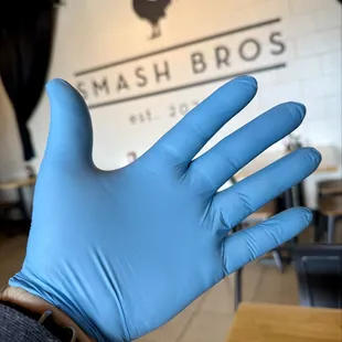 Me shoveling tools! Bib in trunk...