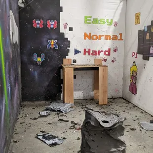 Video game themed room