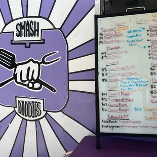 Logo and menu