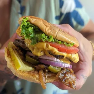 food, burgers