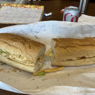 French Fry Po Boy (15 inch).