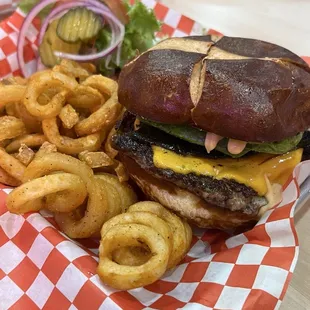 Southern sizzle burger