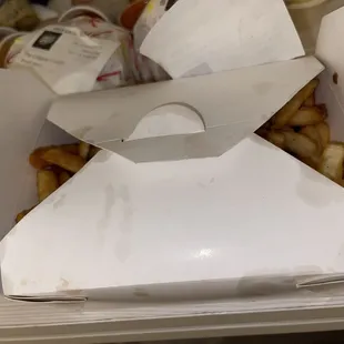 Fries packaging