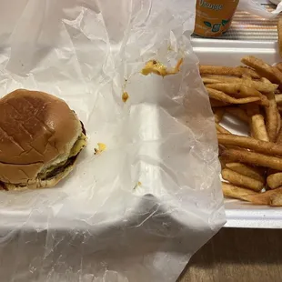 Cheeseburger combo