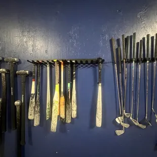 Plenty of equipment