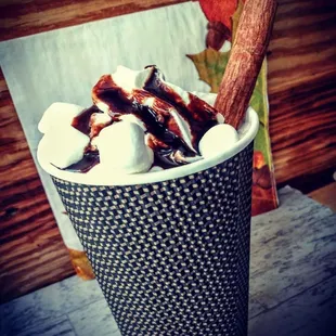 Try Out Any of Our 5 Flavors of Hot Coffee   or Our Hot Coco!