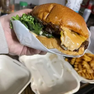 1. Single Smash Burger