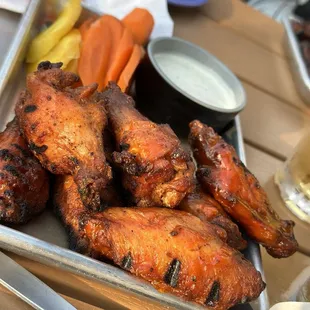 Charbroiled wings