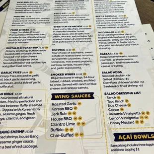 Shareable menu