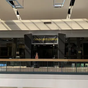 Storefront located next to bed bath and beyond, across from GameStop