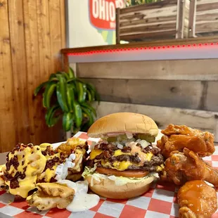 food, burger, burgers