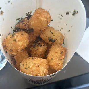 Smash tator tots