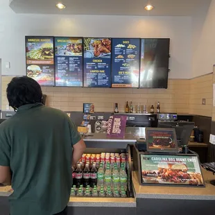 Ordering counter