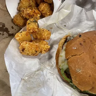 DOUBLE COLORADO BURGER and SMASH TOTS