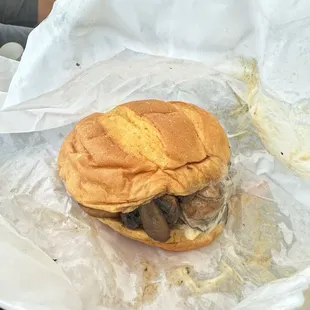 Double Truffle Mushroom Burger