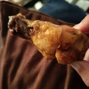 Plain wings instead of rosemary garlic.