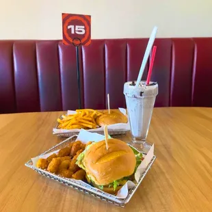 food, burgers
