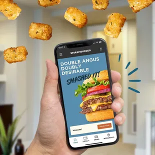 Order faster, earn points, and get free food with SmashClub Rewards on our new &amp; improved app! It's really that simple.  
#SmashedIt