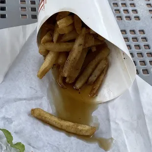 My stomach got upset just looking at the oil spill out