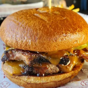 Brisket burger