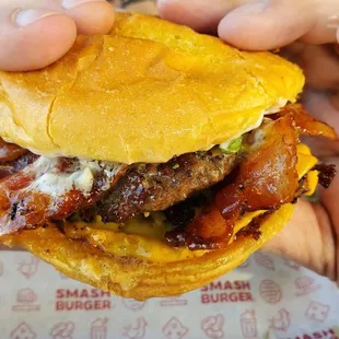 Double bacon cheese burger