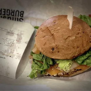 New ground chicken burger (double/jalapeno pictured = $13!) 10/2024