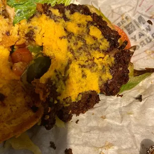 Over cooked Colorado Burger