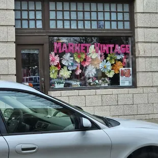 Looking out the window