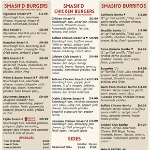 NEW UPDATED MENU PAGE 2 - 12/2024