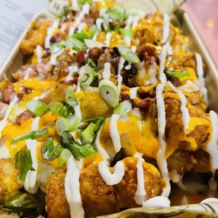 LOADED TATER TOTS