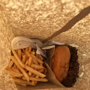 Oklahoma smashed and super crispy seasoned house fries