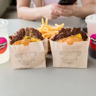 Oklahoma Fried and Classic Smash (@miguelmoralesphotography on Instagram)