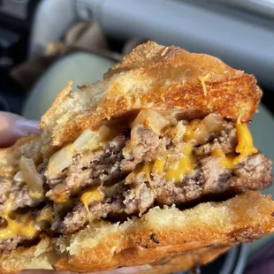 Double cheeseburger