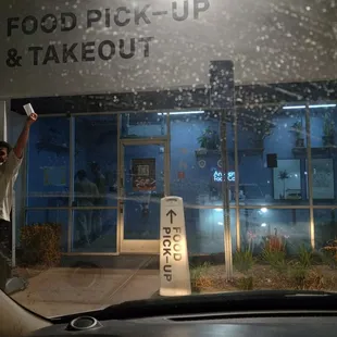 There was people inside and out and kept coming